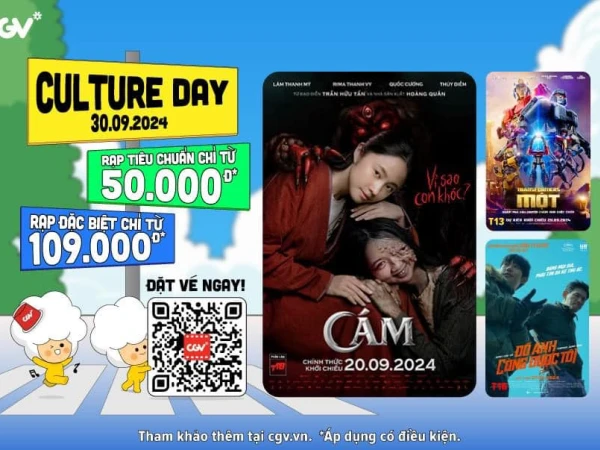 ĐẾN HẸN LẠI LÊN - CGV CULTURE DAY LẠI ĐẾN !!! ️