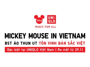 BỘ SƯU TẬP UT MICKEY MOUSE IN VIETNAM SẼ CHÍNH THỨC RA MẮT TỪ 29.11.2024