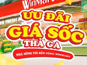 🔥 ƯU ĐÃI GIÁ SỐC THẢ GA - NHÀ MÌNH TỚI BẾN CÙNG WINMART ❤️