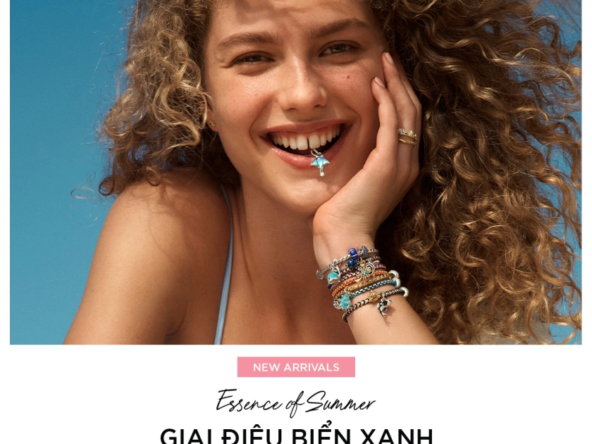 [NEW COLLECTION] PANDORA - GIAI ĐIỆU BIỂN XANH