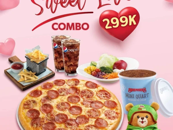 SWEET LOVE COMBO VỚI THE PIZZA COMPANY TẠI VINCOM PLAZA BUÔN MA THUỘT