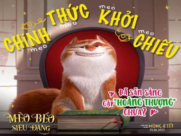 Mèo Béo Maurice chính thức ra rạp Lotte Cinema Tuyên Quang