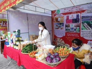 Hội chợ sản phẩm OCOP và đặc sản Hà Tĩnh năm 2022 tổ chức tại Vincom Plaza Hà Tĩnh