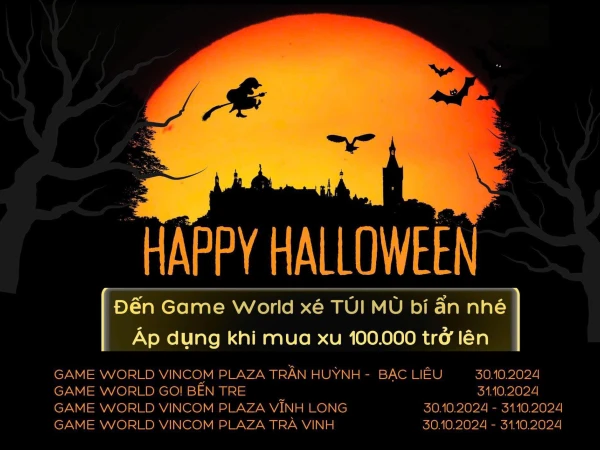 Đón Halloween xé Tú mù bí ẩn