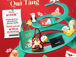 ĐỪNG BỎ LỠ NHỮNG MÓN QUÀ GIÁNG SINH NGOAN-XINH-IU TỪ “ÔNG GIÀ NOEL” VINCOM GIÁNG SINH NÀY​