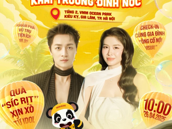 RỘN RÀNG KHAI TRƯƠNG BẬT NÓC CÙNG GIA ĐÌNH “ÔNG CỐ NỘI VISUAL”