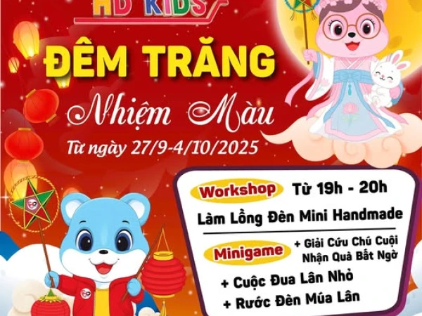 HD KIDs_ ĐÊM TRĂNG NHIỆM MÀU – HÀNH TRÌNH CUỐI