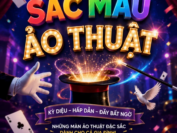 🎩✨ NGÀY HỘI SẮC MÀU ẢO THUẬT ✨🎩