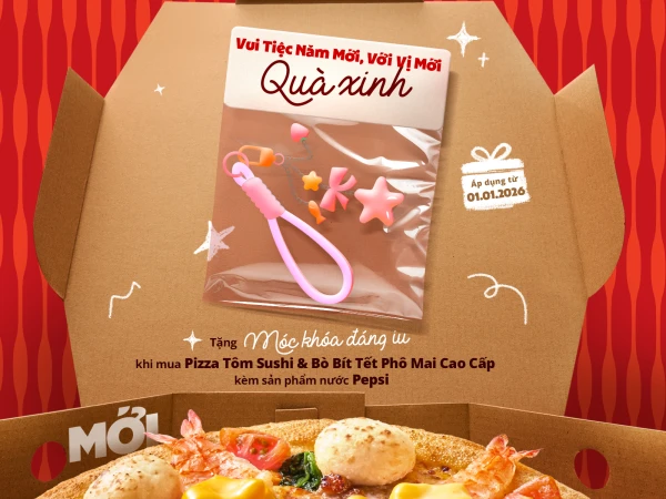 🎉 Vui Tiệc Năm Mới Với Vị Mới, Quà Xinh
