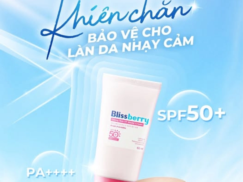Khiên chắn bảo vệ cho làn da nhạy cảm