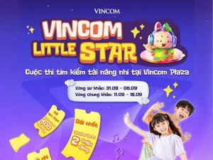 VINCOM KHỞI ĐỘNG CUỘC THI TÌM KIẾM TÀI NĂNG NHÍ - VINCOM LITTLE STARS TRÊN TOÀN QUỐC 2024