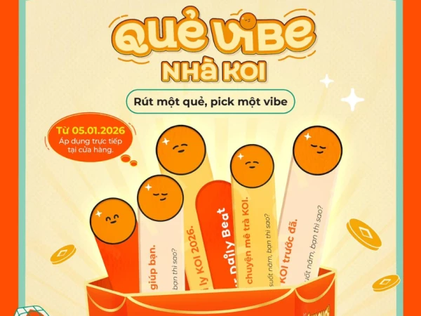 QUẺ VIBE NHÀ KOI - Rút một quẻ, pick một vibe