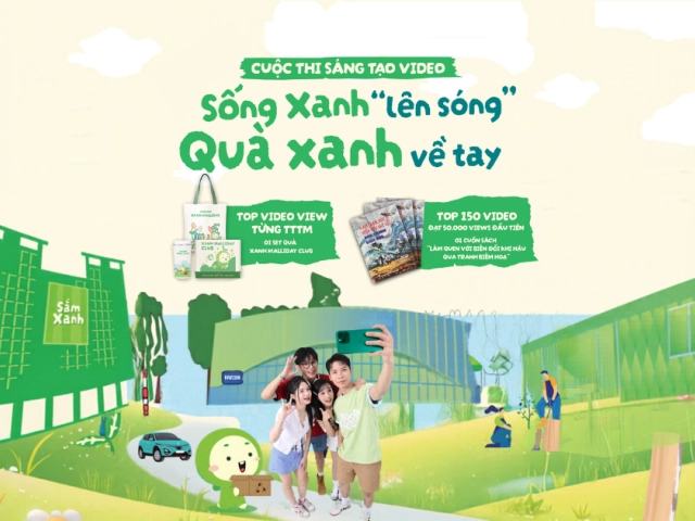 ĐĂNG VIDEO SỐNG XANH - RINH QUÀ XANH MALLIDAY