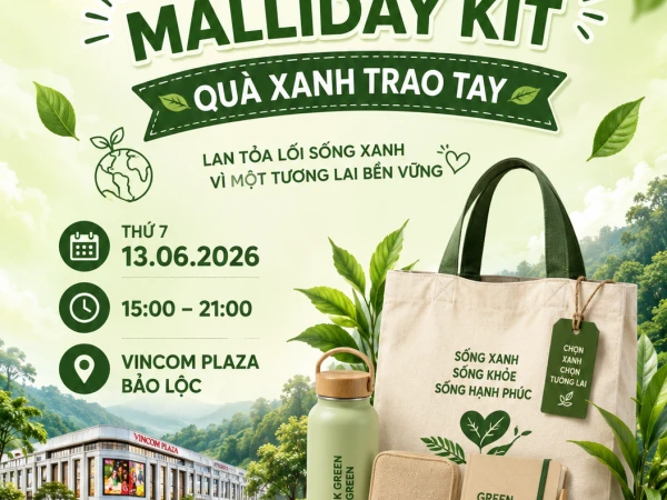 🎁🌱 XANH MALLIDAY KIT – QUÀ XANH TRAO TAY 🌱🎁