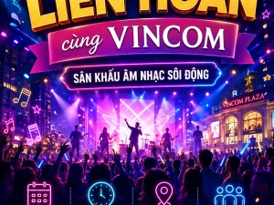 🎉 ĐÊM HỘI LIÊN HOAN CÙNG VINCOM 🎶✨