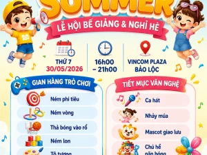 🌞 HELLO SUMMER – LỄ HỘI BẾ GIẢNG & NGHỈ HÈ 🌞