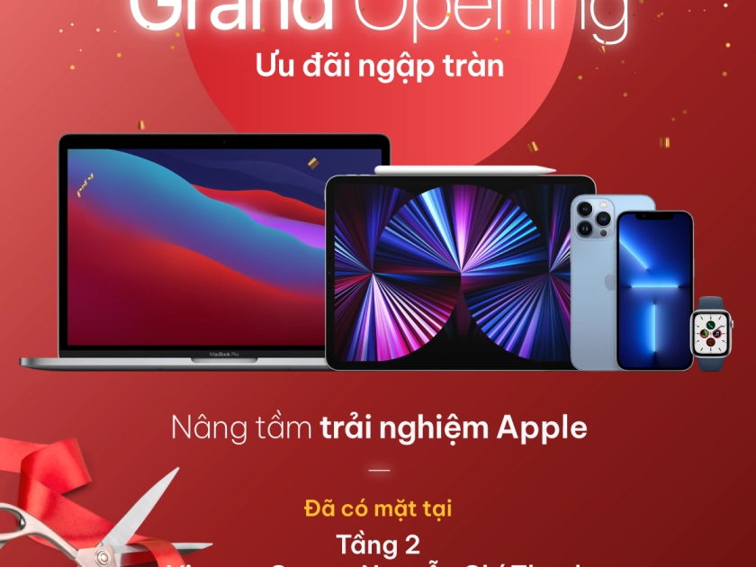 Digibox - Đại lý uỷ quyền Apple đã có mặt tại Vincom Center Nguyễn Chí Thanh