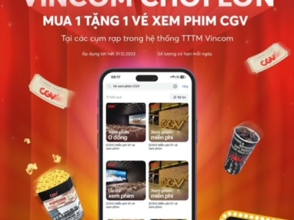 Đã có phim hay lại có vé free chỉ có thể đến CGV Vincom Plaza Trà Vinh