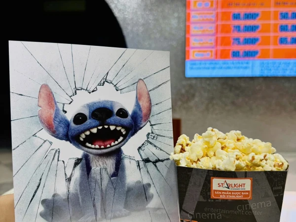 Starlight Cinema- Combo bắp vé giá chỉ 69k