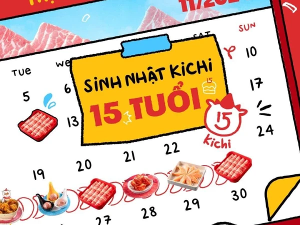 Kichi Kichi- Mừng Kichi Kichi 15 tuổi