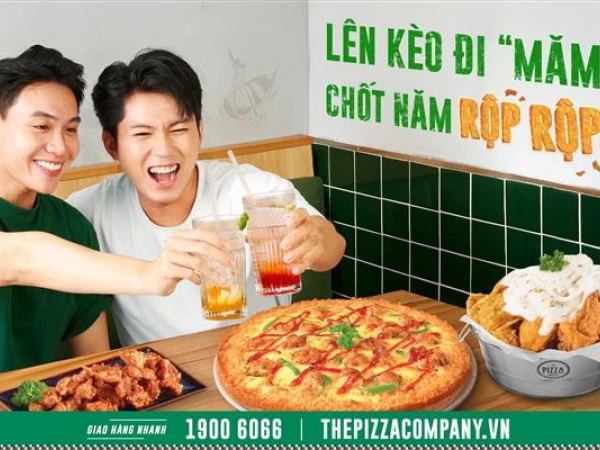 The Pizza Company- Lên kèo chốt năm rộp rộp VĨBE