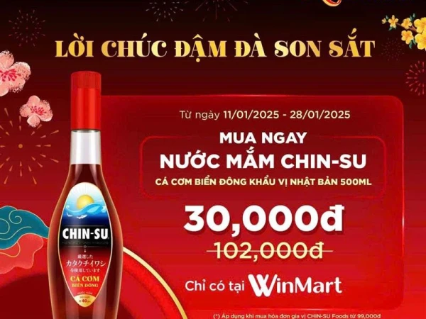 Winmart- Tết này Chinsu đến với nhà mình