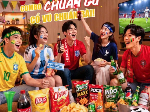 ⚽️ TỤ TẬP ĐẠI CHIẾN BÓNG ĐÁ - COMBO CHUẨN GU, CỔ VŨ CHUẨN BÀI!