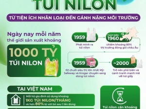 HÀNH TRÌNH CỦA TÚI NILON - TỪ TIỆN ÍCH NHÂN LOẠI ĐẾN GÁNH NẶNG MÔI TRƯỜNG