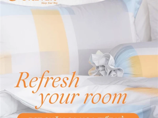 FOREVER BST CHĂN GA HỌA TIẾT KẺ | REFRESH YOUR ROOM