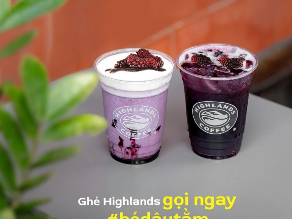 Highlands Coffee- Gọi ngay bé dâu tằm