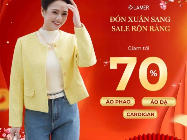𝐒𝐀𝐋𝐄 𝐔𝐏 𝐓𝐎 𝟕𝟎% | ÁO PHAO, ÁO DẠ, CARDIGAN TẠI LAMER VINCOM PLAZA MỸ THO