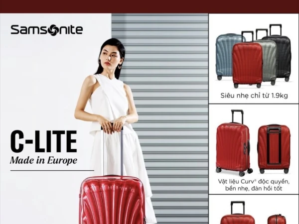 Samsonite- Đổi vali cũ lấy vali mới
