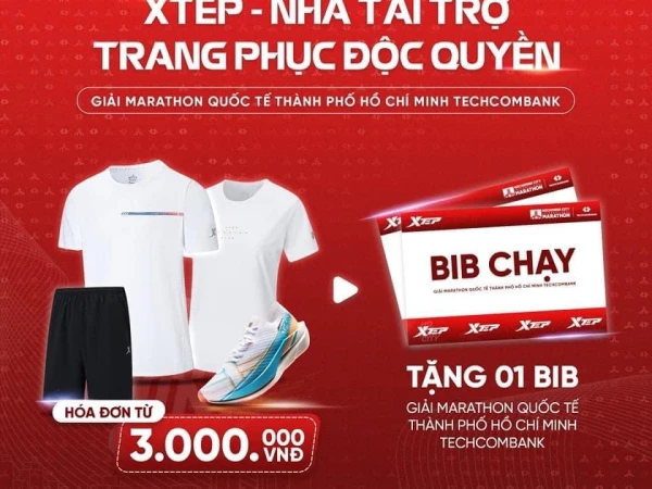 Xtep mang đến chương trình ưu đãi cực kỳ hấp dẫn dành cho các khách hàng thân yêu!