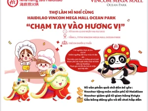 🍜 CÙNG BÉ KHÁM PHÁ NGHỆ THUẬT “CHẠM TAY VÀO HƯƠNG VỊ” TẠI HAIDILAO OCEAN PARK! 🍜