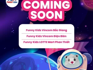 Coming Soon:  chi nhánh Funny Kids sắp ra mặt hứa hẹn mang đến nhiều trò siêu vui