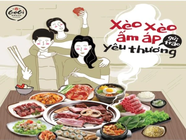 GoGi có vị có hương, có thêm thịt nướng đậm đà yêu thương