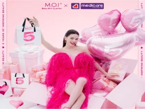 Medicare chúc mừng sinh nhật M.O.I Cosmetics