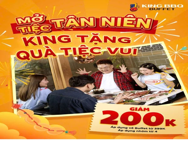 MỞ ĐẦU TIỆC VUI - TÂN NIÊN NHẬN LIỀN 200K