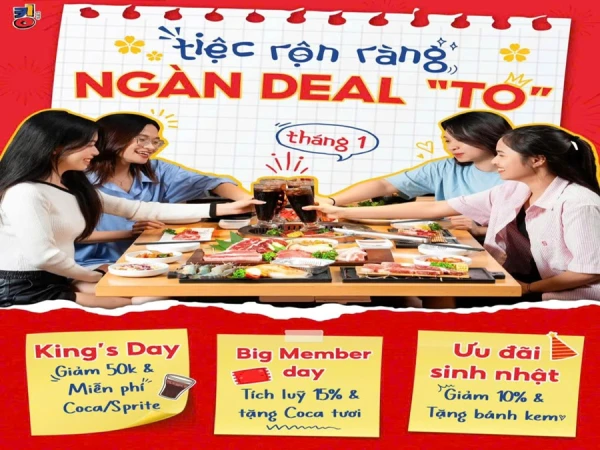 TIỆC RỘN RÀNG - NGÀN DEAL “TO”