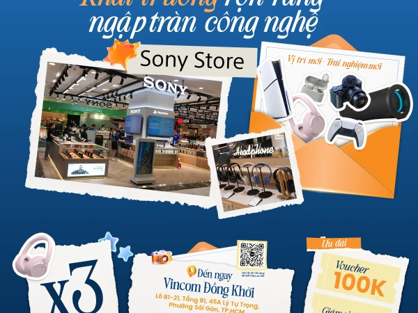 KHAI TRƯƠNG RỘN RÀNG – NGẬP TRÀN CÔNG NGHỆ 🎧📸