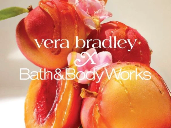 Bath & Body Works X Vera Bradley: Peach Blossom & Nectar