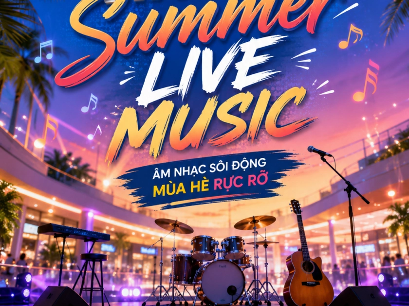 🎶 VINCOM SUMMER LIVE MUSIC 🎶