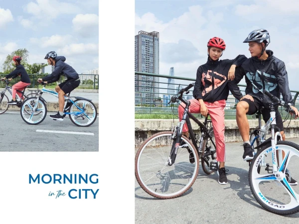 DELTA - MORNING IN THE CITY Riding a Bicycle, Moving to a New Normal