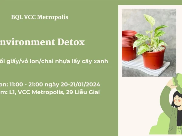 Environment Detox - Xanh hóa môi trường