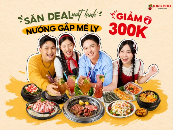 SĂN DEAL ĐỘC ĐẮC - NƯỚNG GẮP MÊ LY