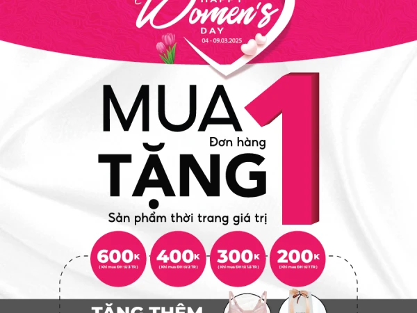 THỜI TRANG PANTIO - HAPPY WOMEN'S DAY 8/3