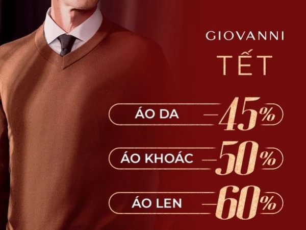 TẾT | SALE UP TO 60% cùng Giovanni