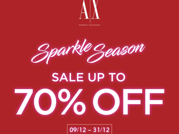 ​  A|X ARMANI EXCHANGE – HAPPY HOLIDAY WITH EXCLUSIVE GIFTS