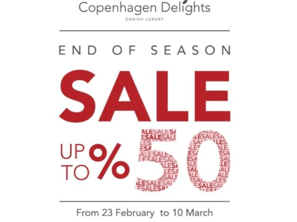 End of season sale – Big sale -50% - Copenhagen Delights