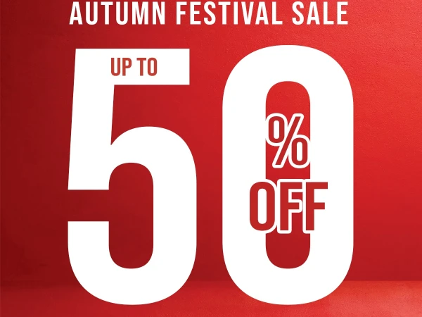 AUTAMN FESTIVAL SALE UP TO 50% NINOMAXX VINCOM PLAZA TÂN AN